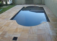 TEAKWOOD CURVED POOL